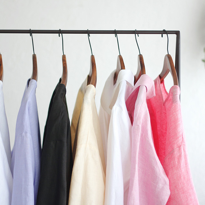 天然素材のオリジナル服